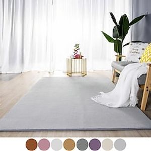 Nordic Simplicity Area Rug ,Persian Distressed Entry Throw Rug Indoor Accent Rug Non-Slip Washable Carpet for Entrance Living Room Bedroom Dining Table miniinthebox