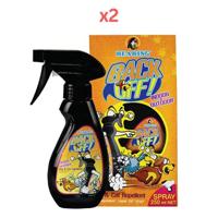 Bearing Indoor And Outdoor Dog & Cat Repellent Back Off - 250Ml (Pack of 2)