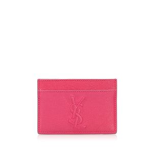 Monogram Leather Card Holder
