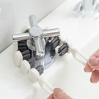 Flexible Gap Cleaning Brush Kitchen U-Shaped Brush Bathroom Faucet Wall Corner Multifunctional Gap Soft Bristle Gap Brush miniinthebox - thumbnail