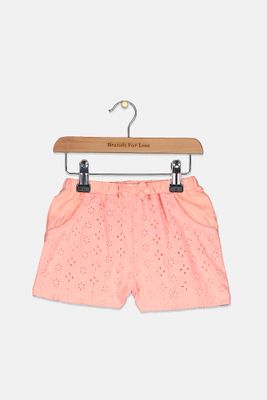 Baby Girls Eyelet Cotton Shorts First Blush Baby Girls Eyelet Cotton Shorts First Blush
