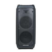 Sonashi Dual 8-Inch Rechargeable Bluetooth Speaker - SPS-8018RT