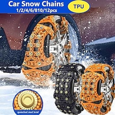 Upgraded Car Snow Chains, Emergency Snow Chains, Winter Safety Chains For Ice Snow Mud, Suitable For Tire Lightinthebox Upgraded Car Snow Chains, Emergency Snow Chains, Winter Safety Chains For Ice Snow Mud, Suitable For Tire Lightinthebox