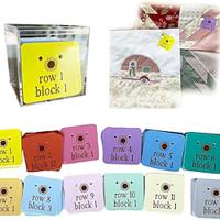 Quilt Block Row Markers Plastic or Paper Cardstock With Holes For Pins With Acrylic Storage Box Lightinthebox