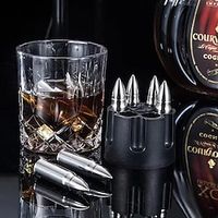 304 Stainless Steel Ice Cubes Metal Ice Cubes Whiskey Stone Red Wine Cooling And Cooling Ice Cubes Day Valentine's Day for him Lightinthebox - thumbnail