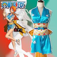 Inspired by One Piece Nami Anime Cosplay Costumes Japanese Carnival Cosplay Suits Sleeveless Costume For Women's Lightinthebox