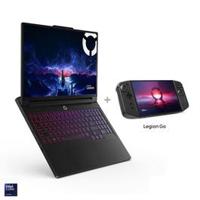 Lenovo Legion Pro 7 16IAX10H Intel® Core™ Ultra 9-275HX 64GB RAM 2TB SSD NVIDIA® GeForce RTX™ 5080 16GB Graphics 16" WUXGA 240Hz Windows 11 Home AI Powered Gaming Laptop - Eclipse Black With Lenovo Legion Go [LP7-83F5001SAX+GO512]