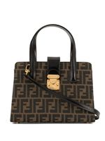 Fendi Pre-Owned Zucca Pattern 2way Hand Bag - Brown