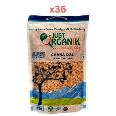 Just Organic Chenna Dhal 500gm Pack of 36 Just Organic Chenna Dhal 500gm Pack of 36