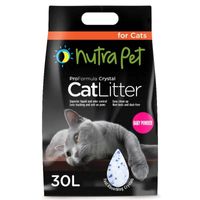 Nutrapet Cat Litter Silica Gel 30L 20Kgs Baby Powder (Pack Of 2)