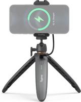 Smallrig Desktop Mini Tripod Phone Tripod Stand Holder with Wireless Charging & Smartphone Holder