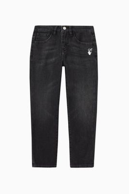 Diagonals Slim Jeans in Denim