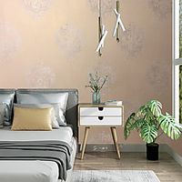3D European Damascus relief craft non-woven silk non-self-adhesive wallpaper bedroom living room hotel office dining room wall decoration 53950cm Lightinthebox - thumbnail