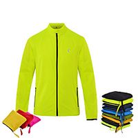 Men's Cycling Jersey Summer Bike Jacket Top Waterproof Windproof Quick Dry Sports fluorescent green / Zhangqing / Black Mountain Bike MTB Road Bike Cycling Clothing Apparel Bike Wear / Long Sleeve miniinthebox - thumbnail