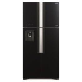Hitachi Side by Side Refrigerator 720 Liters - Glass Black (RWB720VUK04GBK)