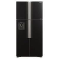 Hitachi Side by Side Refrigerator 720 Liters - Glass Black (RWB720VUK04GBK)