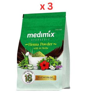 Medimix Henna Powder 400gm Pack Of 3