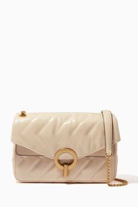 Yza Shoulder Bag in Quilted Leather