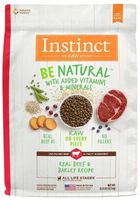 Instinct Be Natural Kibble Beef & Barley Dry Dog Food (25Lbs)