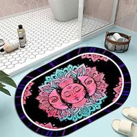 Sun And Moon Bathroom Bath Mats Creative Absorbent Bathroom Rug Diatomaceous Earth Non Slip Lightinthebox