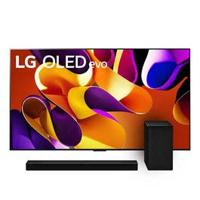 LG Evo G4 83 Inch 4K OLED Smart TV with Soundbar (OLED83G46LA+SC9S)