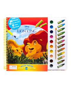 Hi5 Disney Lion King Deluxe Poster Paint And Color