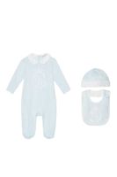 Crown Logo-Print Bodysuit and Bib Gift Set Crown Logo-Print Bodysuit and Bib Gift Set
