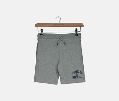Boys Badge Logo Pull-on Short Vintage Grey Heather Boys Badge Logo Pull-on Short Vintage Grey Heather