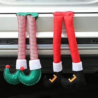 Christmas Elf Legs Santa Claus Legs Christmas Car Leg Pendant Christmas Decorations Lightinthebox
