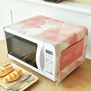 factory direct supply household kitchen dust-proof cloth microwave oven cover cloth dust-proof cover towel cloth wholesale spot Lightinthebox