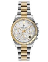 Beverly Hills Polo Club Women's Quartz Movement Watch, Multi Function Display and Metal Strap - BP3204C.230, Gold