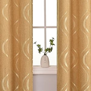 Blackout Curtain Drapes Farmhouse Curtain 1 Panel For Living Room Bedroom Door Kitchen Balcony Window Treatments Thermal Insulated miniinthebox