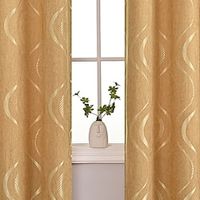 Blackout Curtain Drapes Farmhouse Curtain 1 Panel For Living Room Bedroom Door Kitchen Balcony Window Treatments Thermal Insulated miniinthebox - thumbnail
