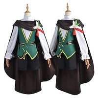 Inspired by Genshin Impact Venti Nameless Bard Anime Cosplay Costumes Japanese Cosplay Suits Costume For Men's miniinthebox - thumbnail