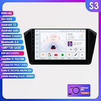 For Volkswagen passat B8 2015 - 2020 Car Radio 10.1 Inch Android 12 Navigation GPS AHD Autoradio Multimedia BT WIFI DSP 4G Lightinthebox - thumbnail