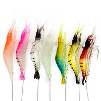 1 pcs Fishing Lures Soft Bait Craws  Shrimp Bass Trout Pike Lure Fishing Lightinthebox - thumbnail