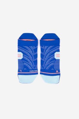 Womens One Pair Uncommon Lite Run Socks Blue Womens One Pair Uncommon Lite Run Socks Blue