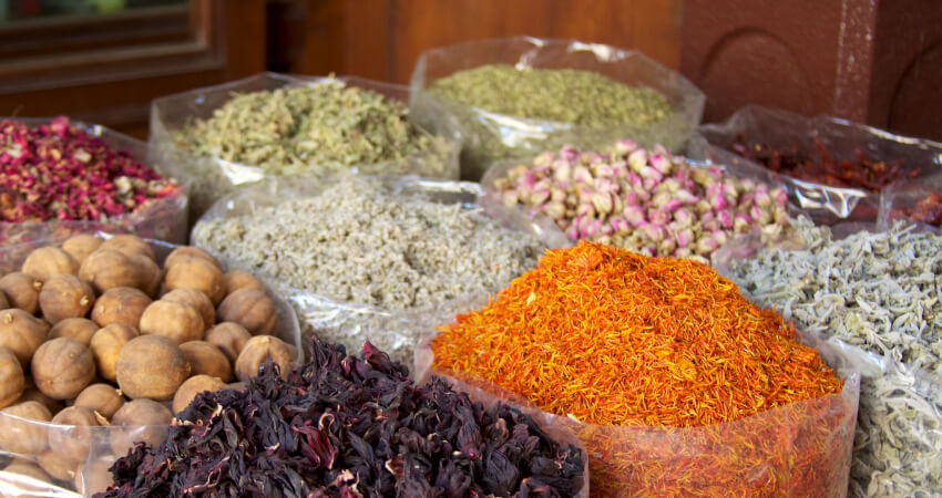 Spices at Deira Spice Souk Spices at Deira Spice Souk