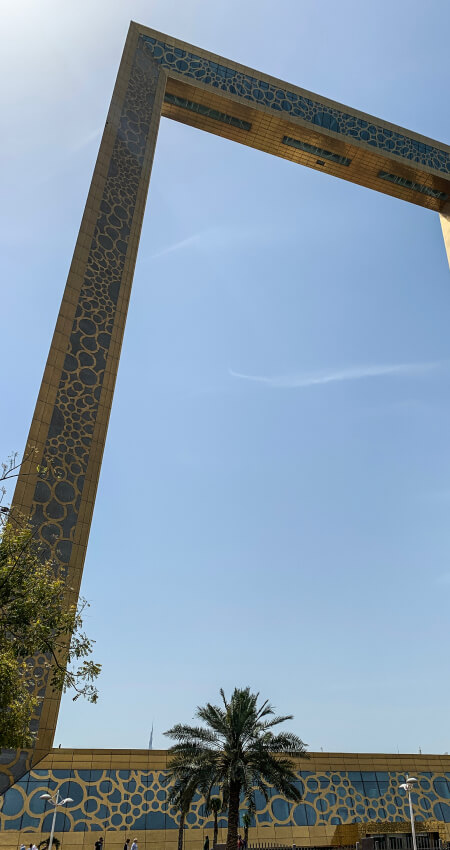 Dubai frame Dubai frame