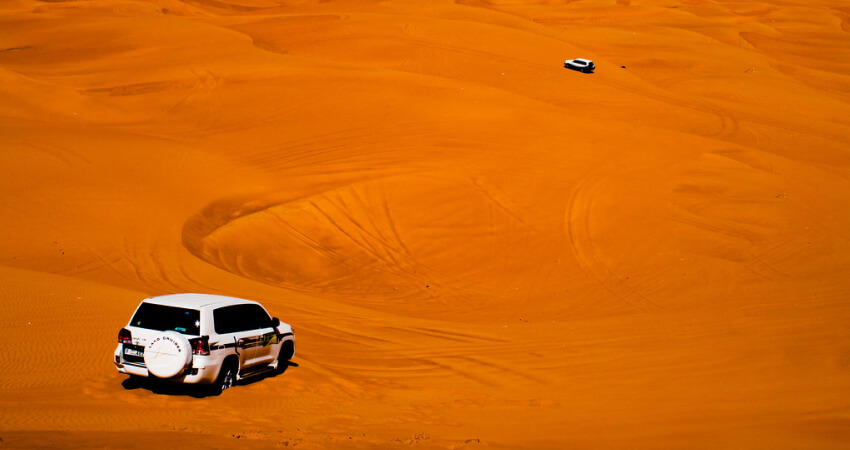 Dune Bashing at Desert Safari Dune Bashing at Desert Safari